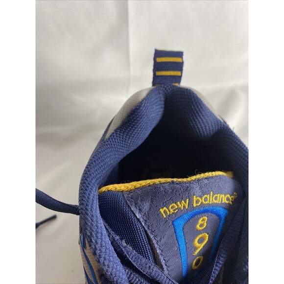 Vintage 1990’s New Balance Men’s Size 10.5 890 Navy Royal Blue  Yellow - Picture 7 of 16